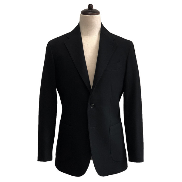 SORTIE - Wool Lycra Sports Jacket (Black)