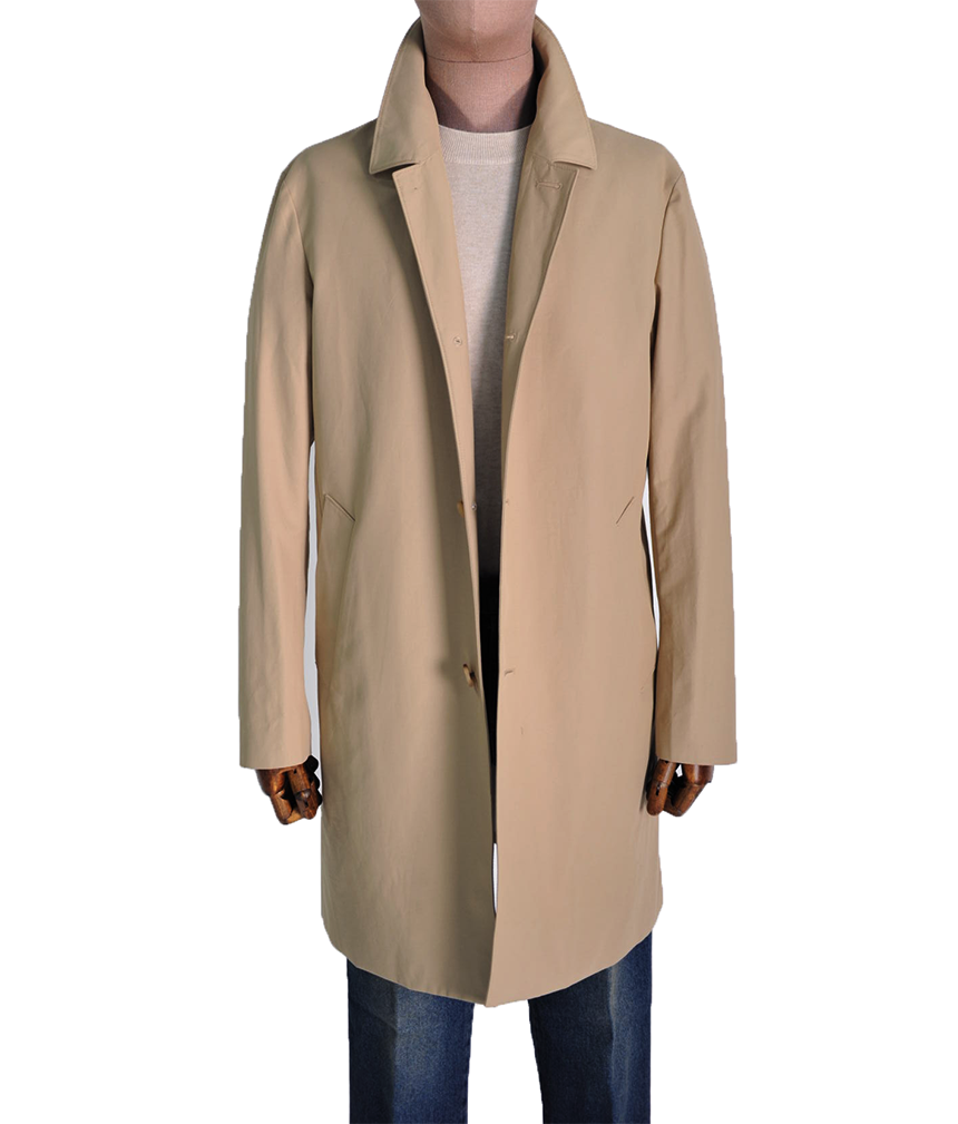 Cotton daily trench mac coat - Beige (B204CLA02)