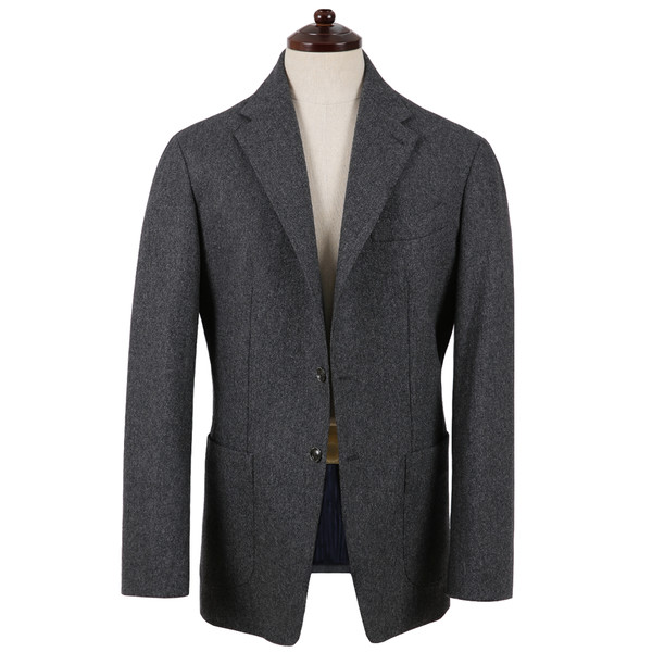 [솔티]  Wool Lycra Jacket (Dark gray)