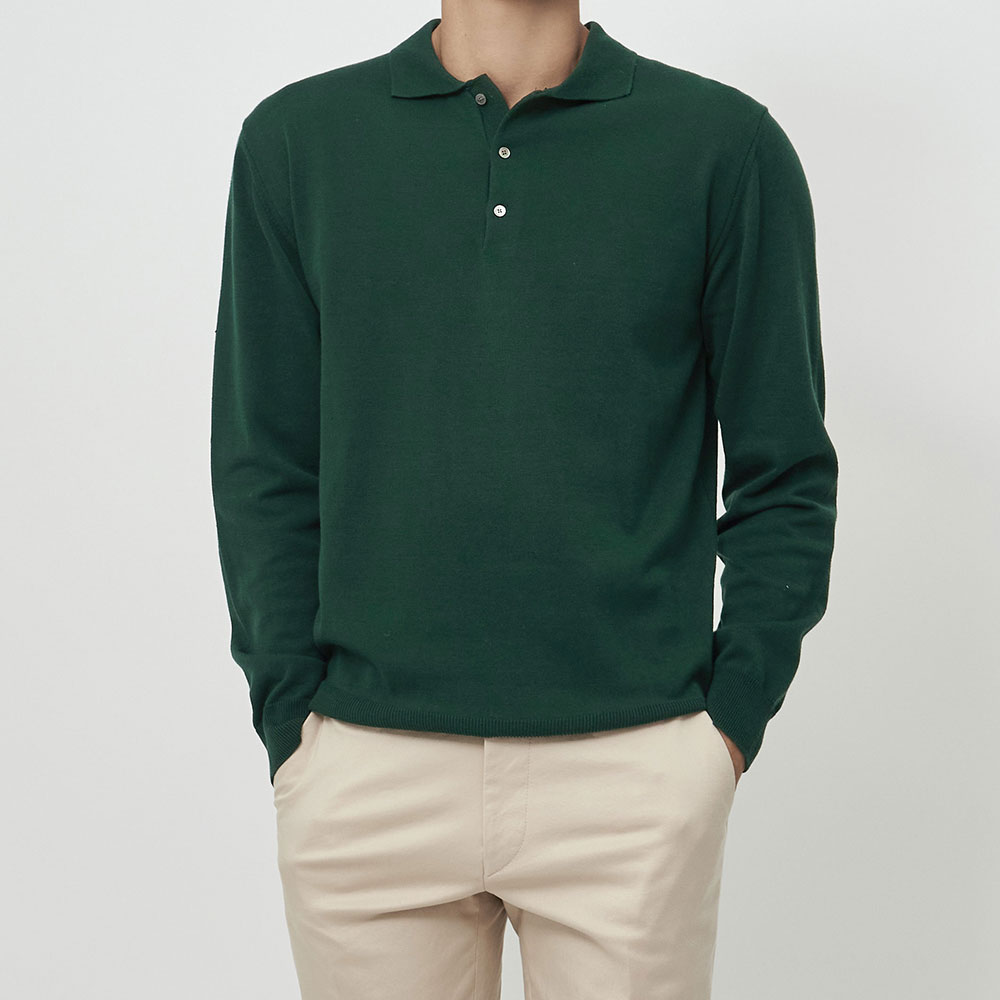 [매너앤대퍼] Polo Shirt Green