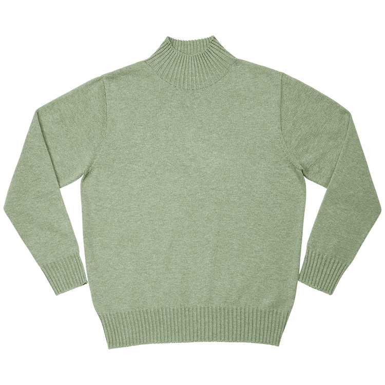 [사전예약] 솔티 - Whole Garment Mock-neck (Green)