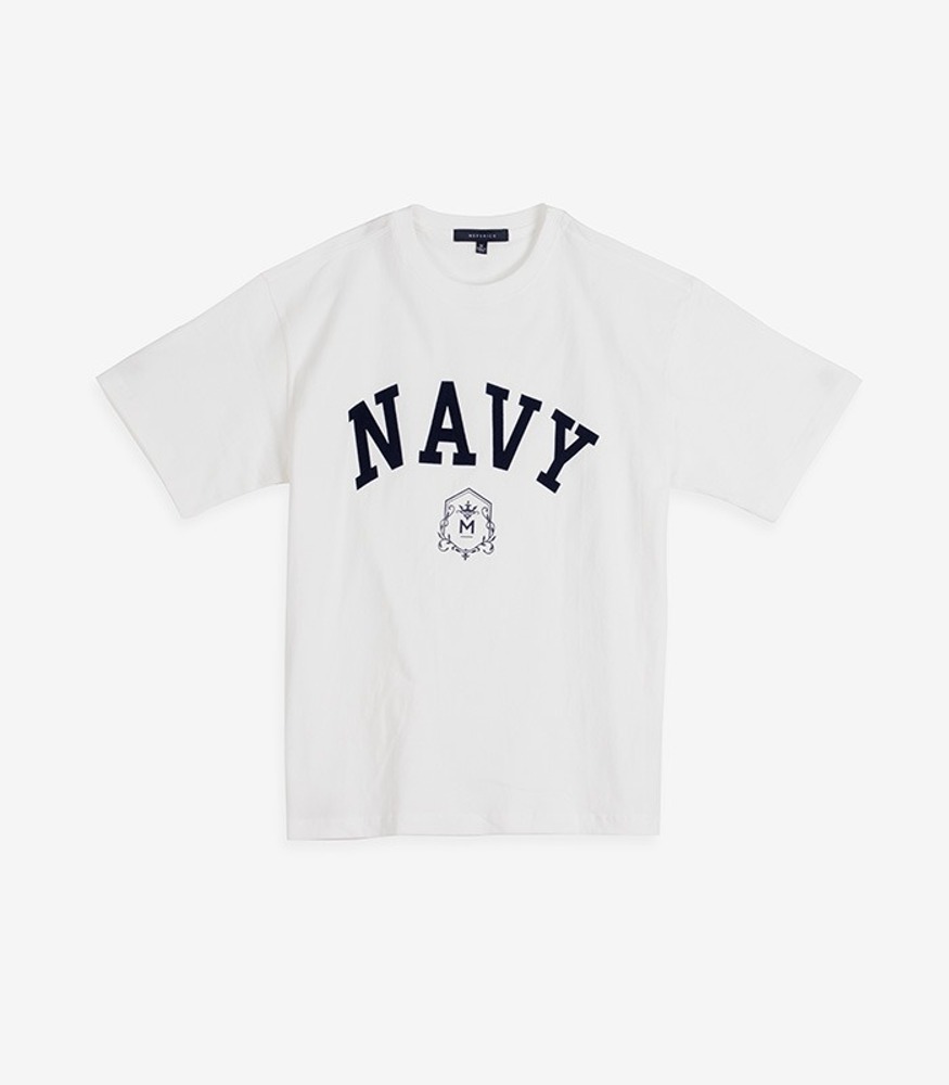 [메버릭]  U.S NAVY short sleeve T - shirts _ (WHITE )