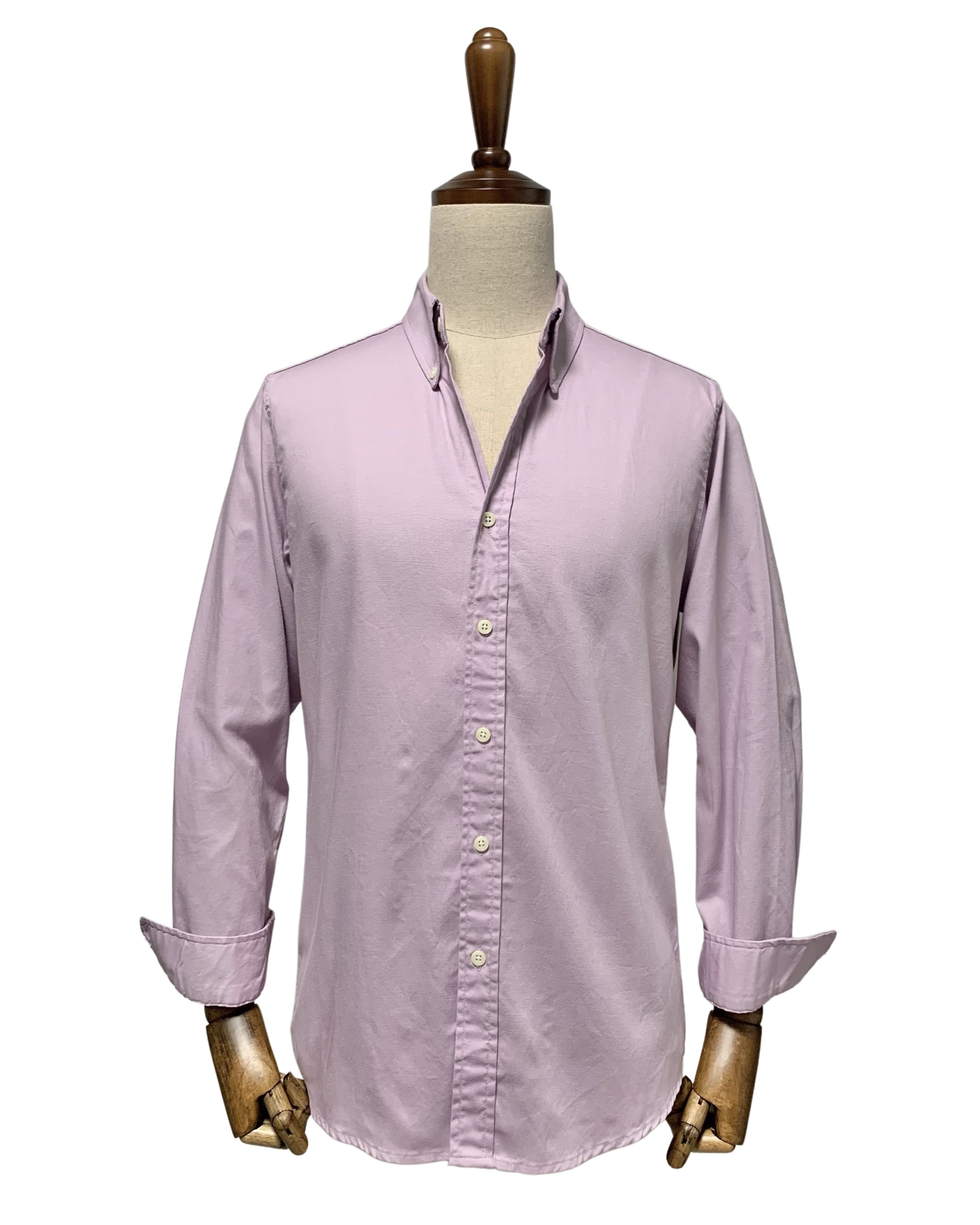 [파시테아 거리] 벤티 버튼다운 셔츠 (Light purple)
