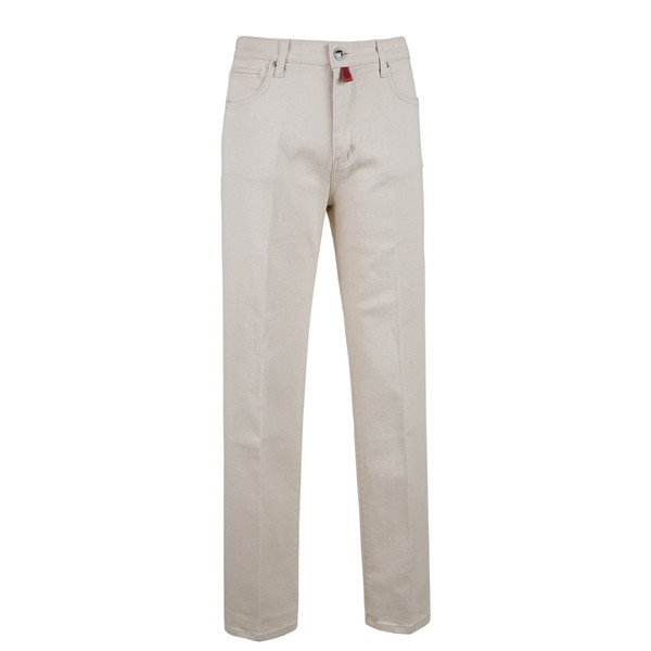 SORTIE - 629 Tailored Denim Jeans (Ivory)