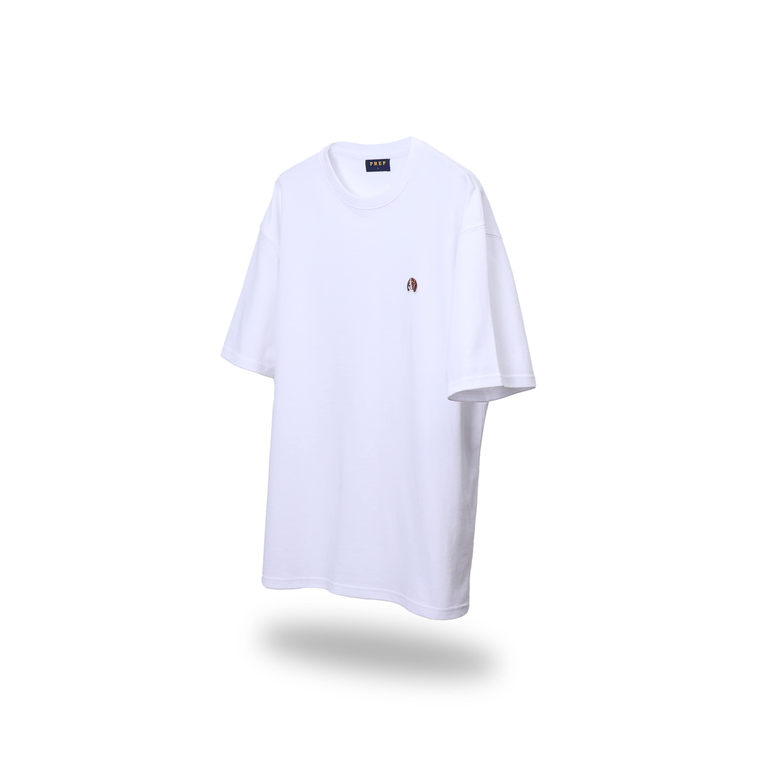 [프렙] Beagle Patch T-Shirt_white