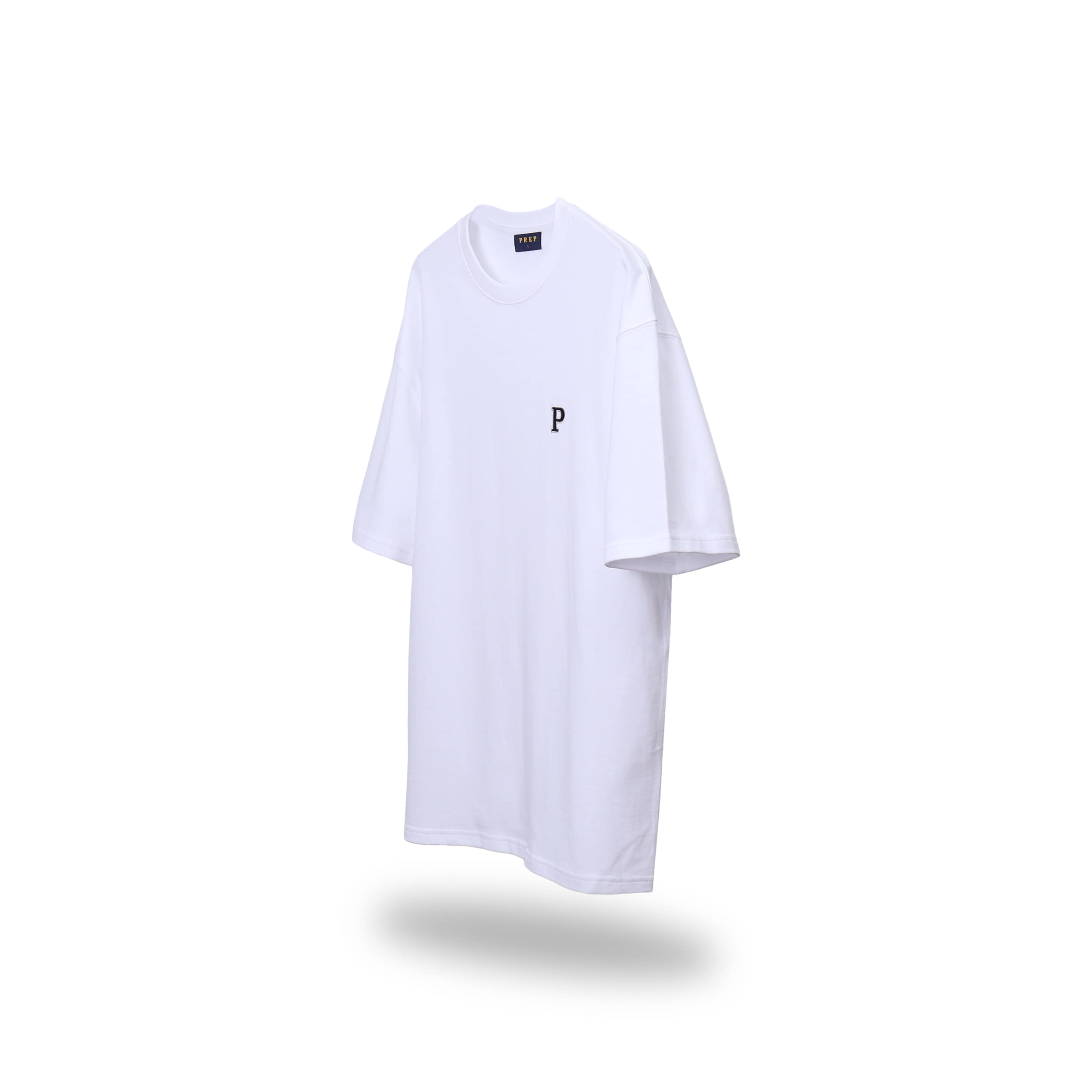 [프렙] P-Logo Embroidery T-Shirt_white