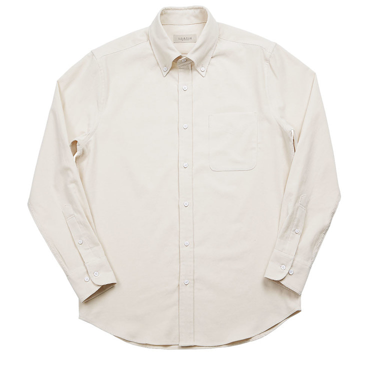 [솔티] 047 Corduroy Button-down Shirts (Ivory)