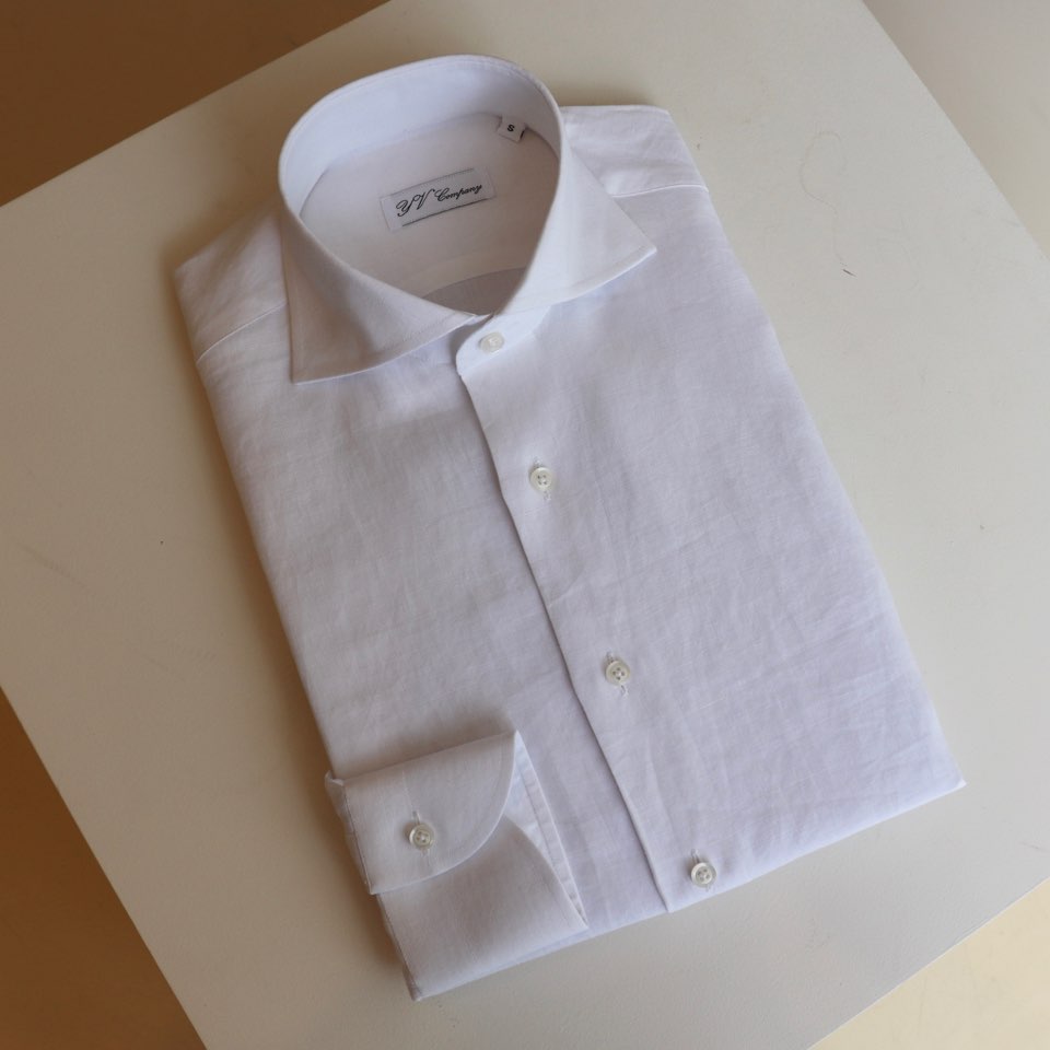 YV company linen shirt(white)