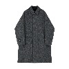 [벨리프]  wool Raglan Balmacaan Coat (Charcoal)